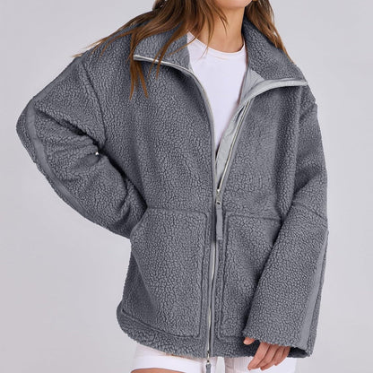 KAJA – Manteau en Teddy Doux
