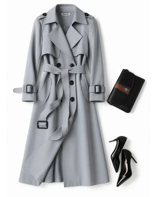 Trench-coat élégant et stylé